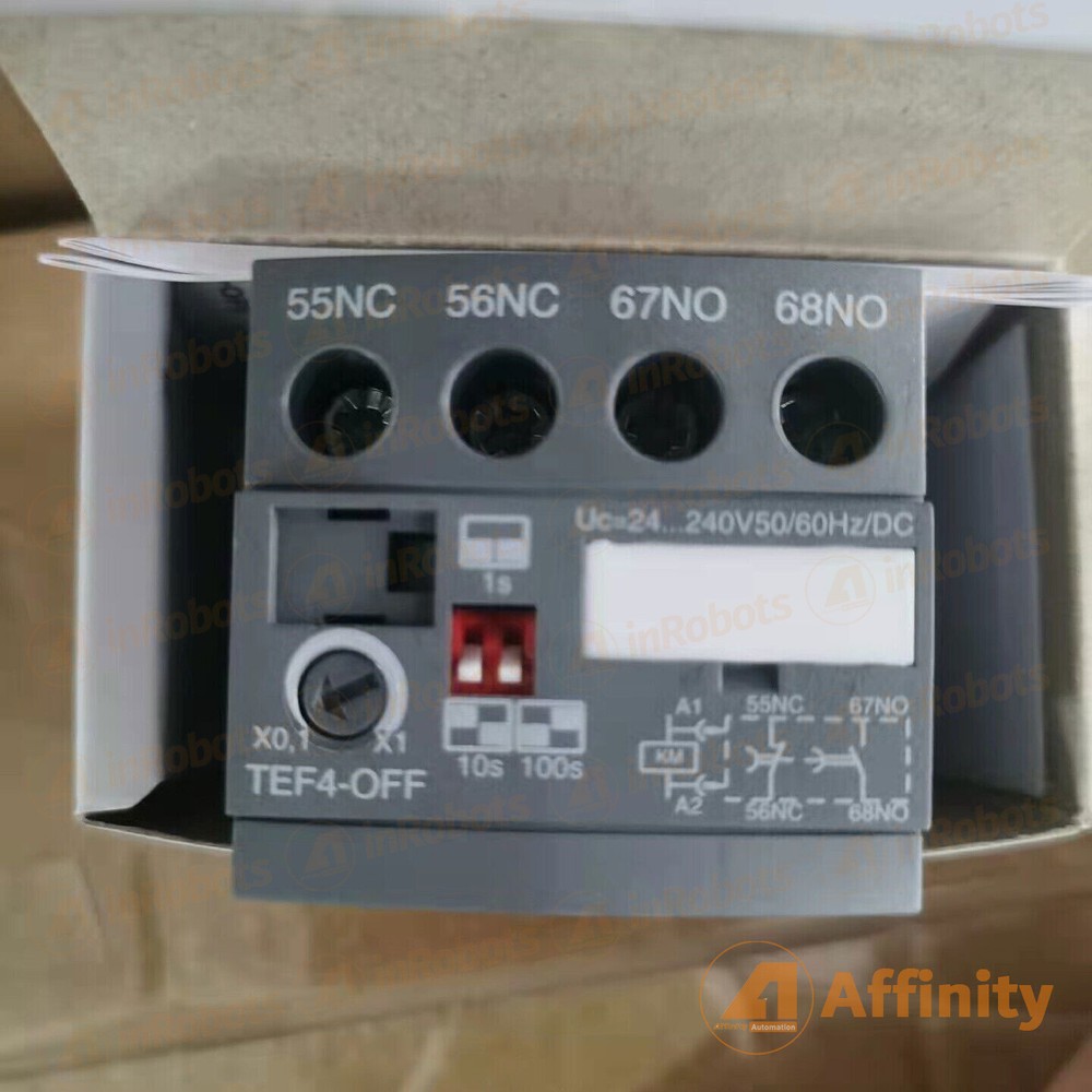 1PC ABB TEF4-OFF Frontal Electronic Timer1SBN020114R1000 Fast Delivery