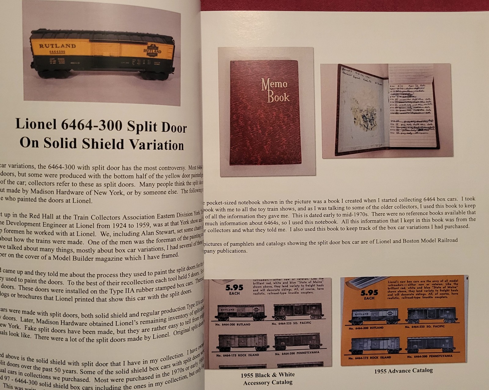 **NEW** VOLUME 2 "EVERYONE LOVES BOXCARS" BY TERRAL KLAASSEN .......TK