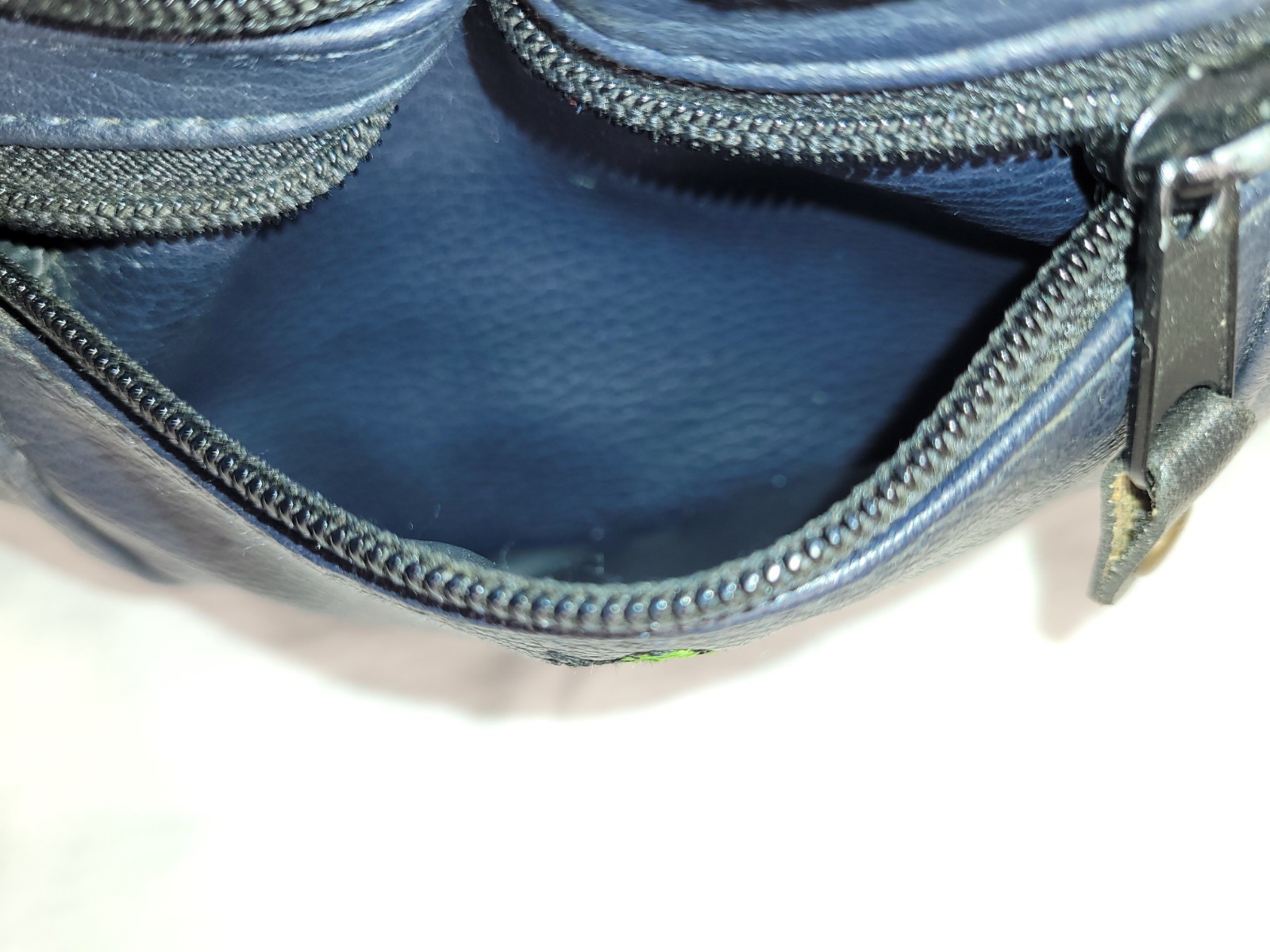 vintage faux leather Disney fanny pack or crossbody belt bag embroidered Goofy