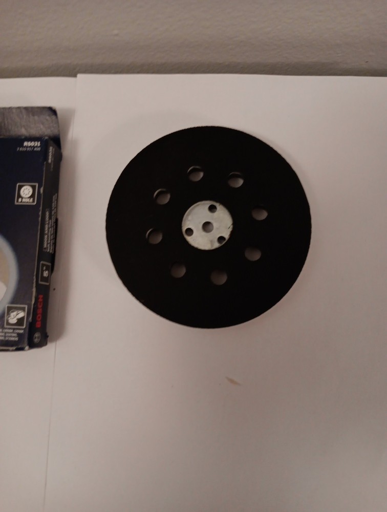 Bosch 1295DVS Sander Replacement 5" Soft Hook & Loop Pad 2610917408 - RS031