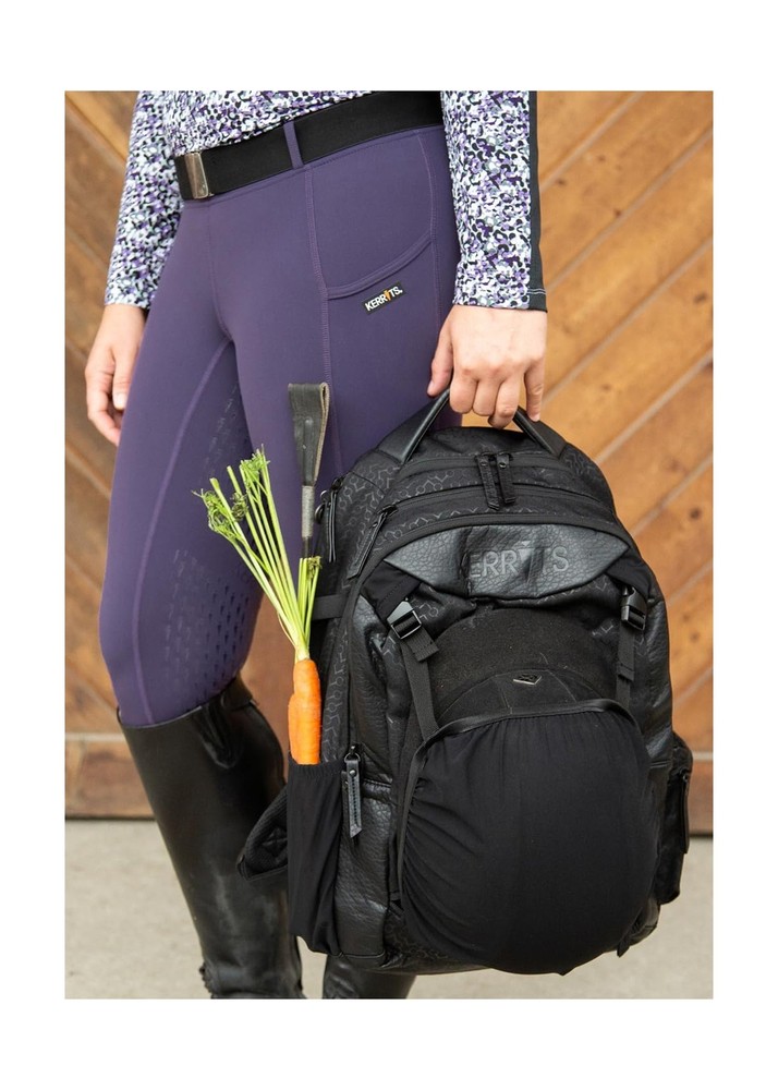 Kerrits EQ Back Pack Black Chevron Bits Size: One Size