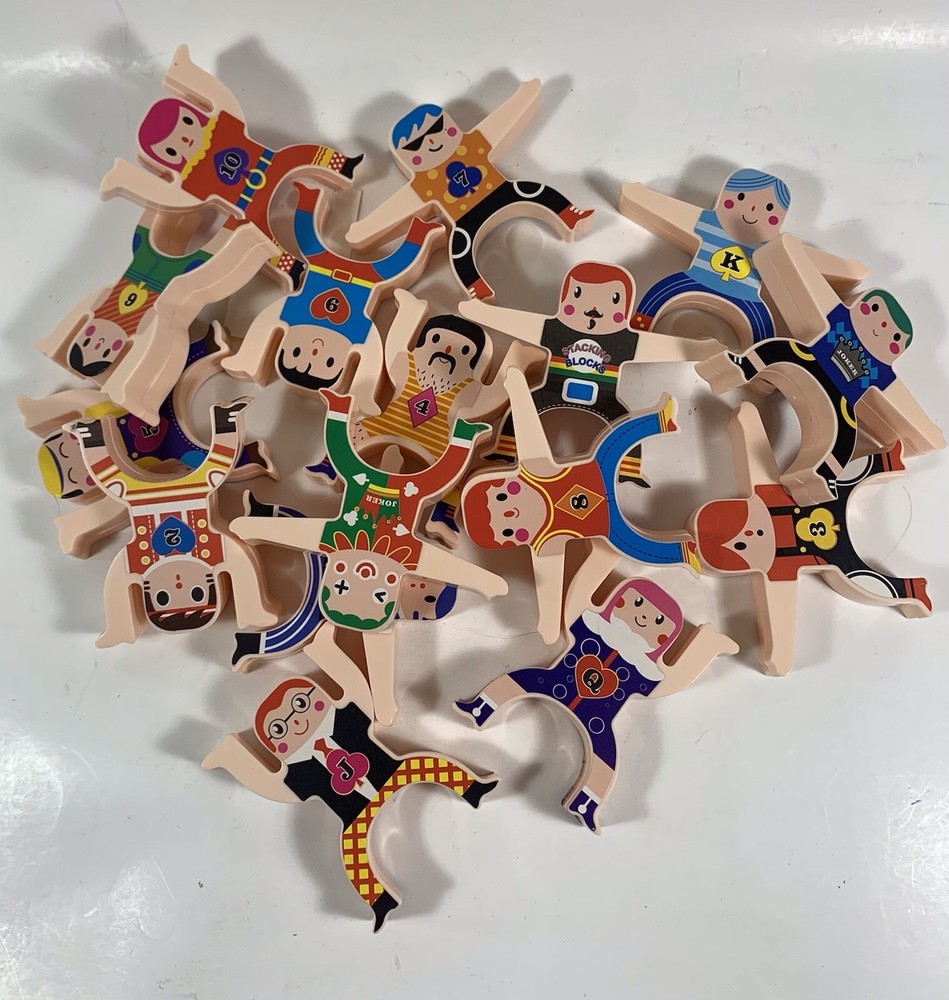 Stacking Learning Toy Stacking Game Acrobatic Troupe Card Deck Game Theme