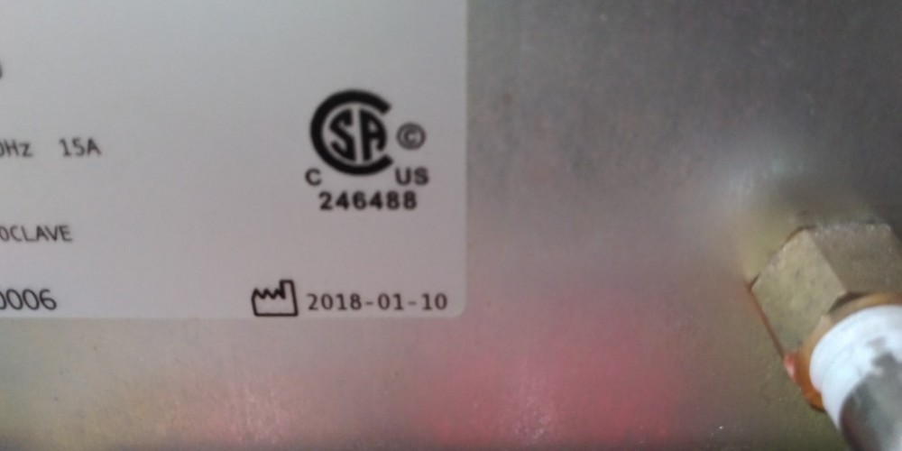 SCICAN BRAVO 17V STERILIZER TESTED WORKING 2018