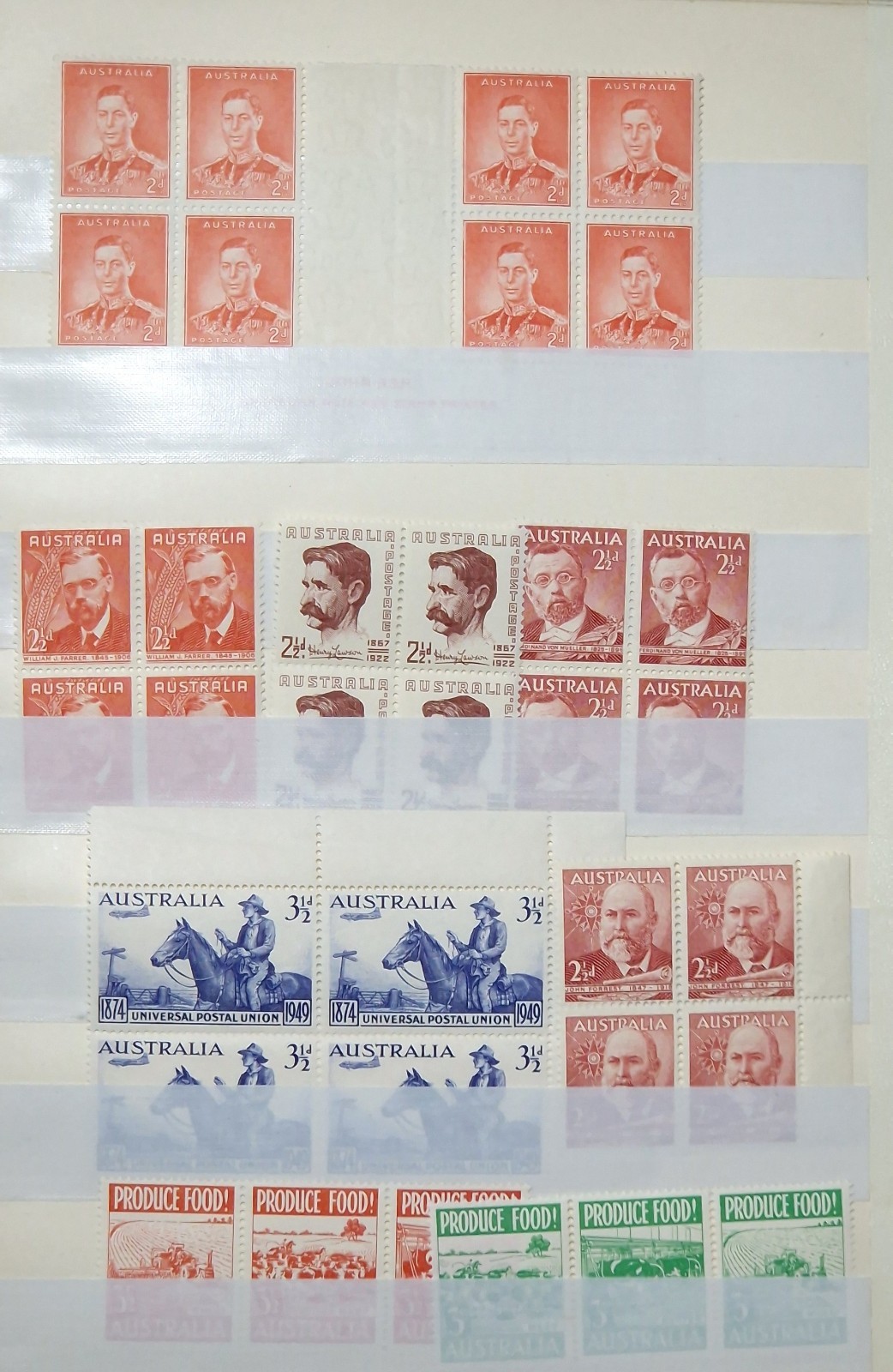 AUSTRALIA 1928 Onwards Collection - Fine UMM/MM + Marginals - £750+