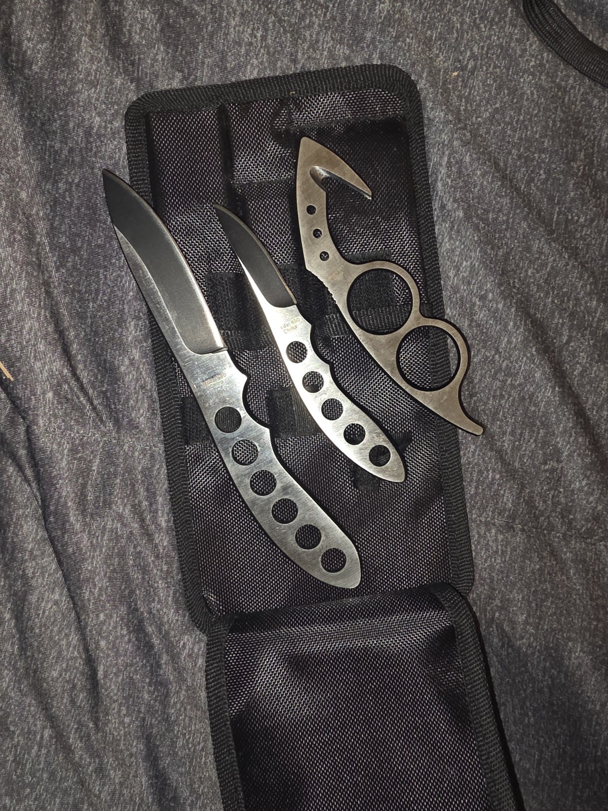 Browning RMEF 3-Piece Game Processing Knife Set Boning Caping Gut Hook w/Case