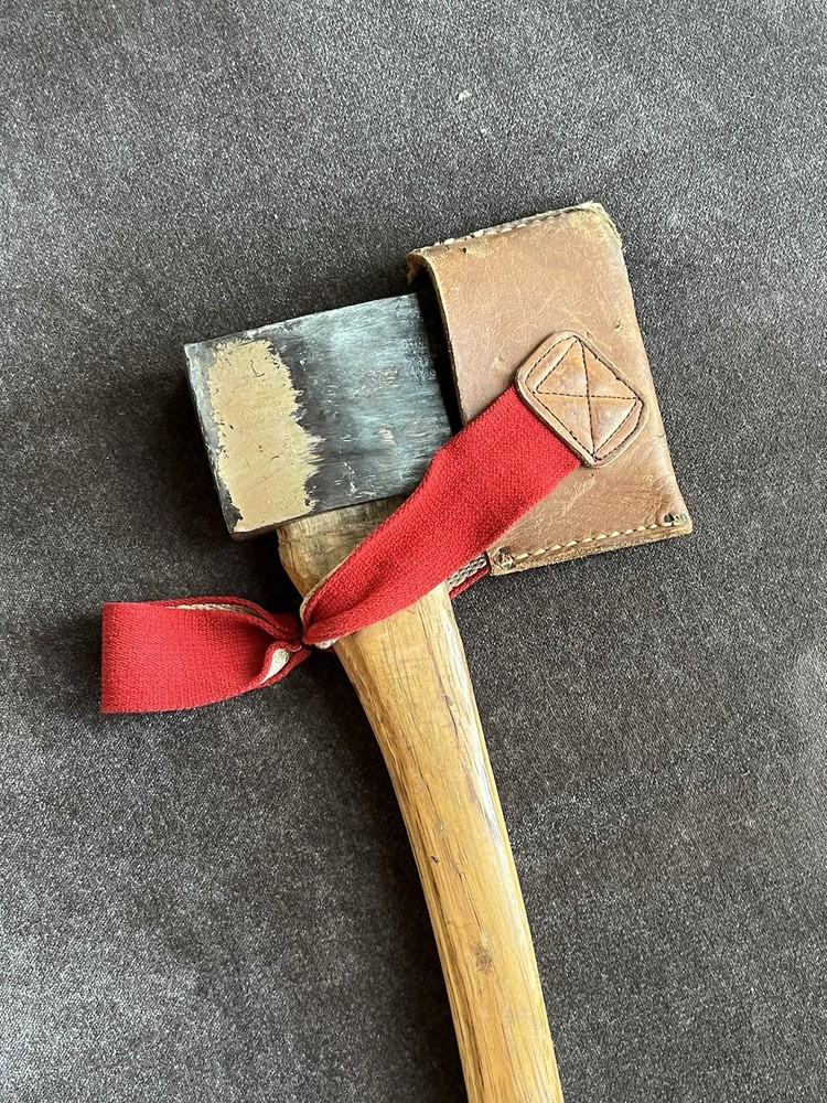 Vintage LL Bean Leather Axe Hatchet Sheath