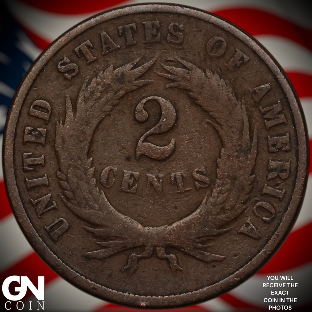 1870 2 Cent Piece A3925