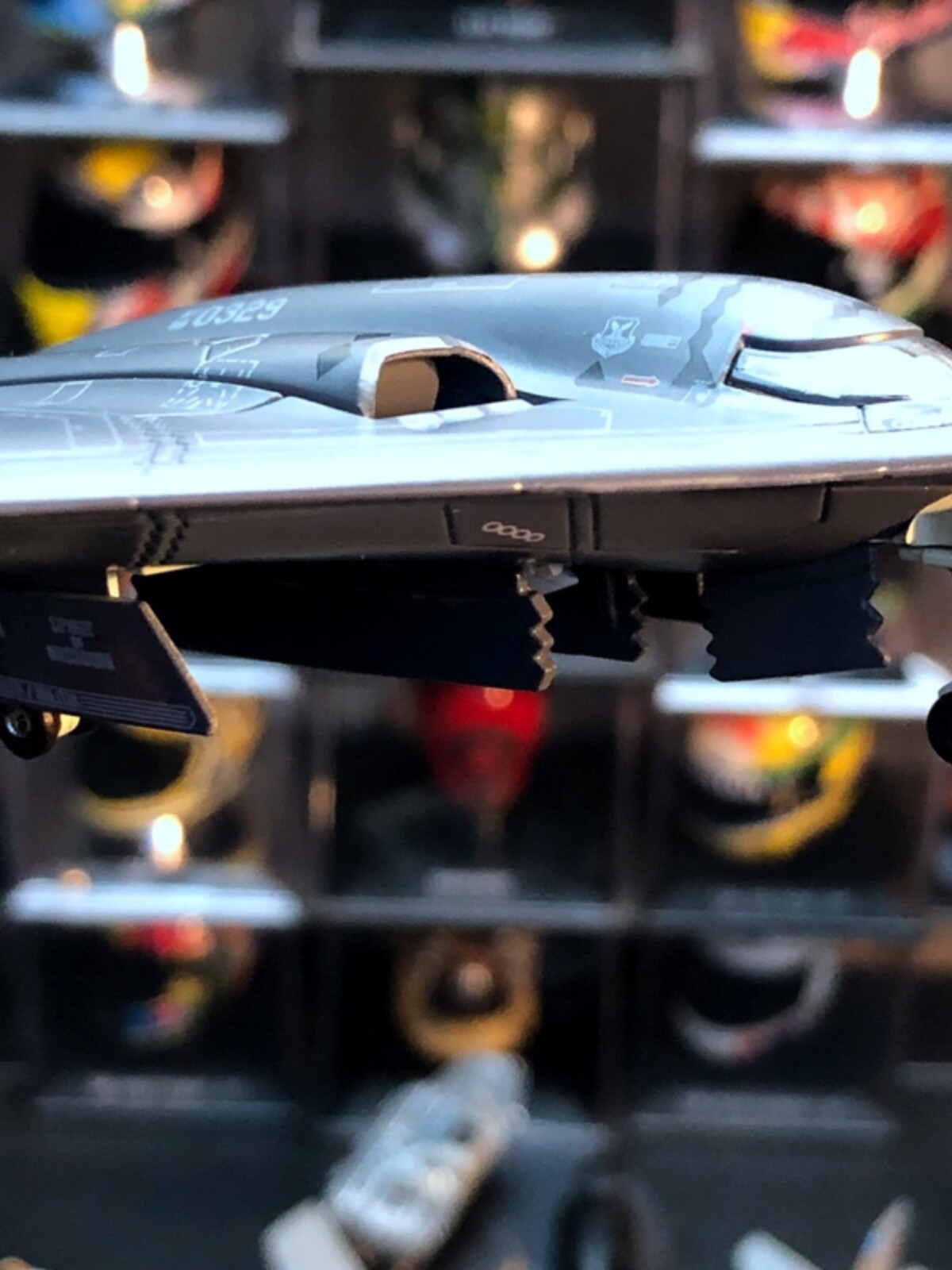 1/200 Scale Alloy Aircraft B2A Phantom Strategic Bomber Finished Metal Model