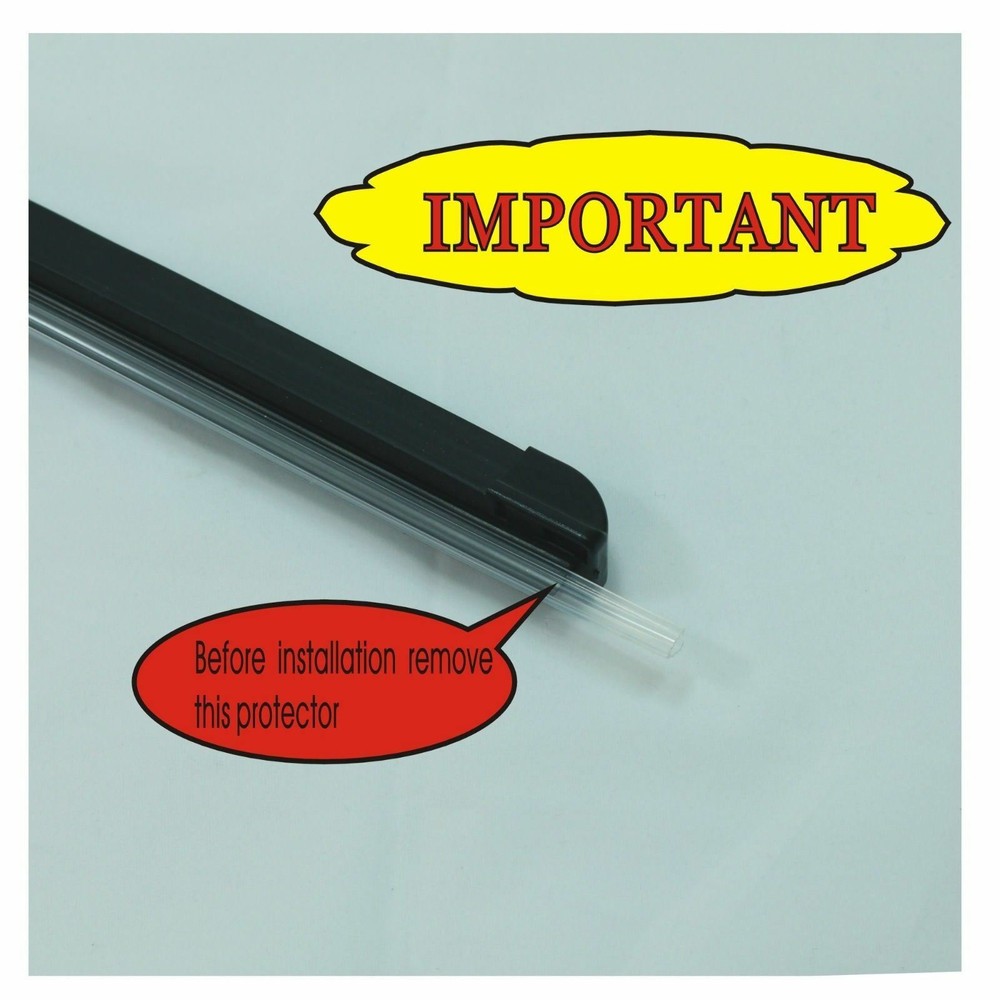 Windshield Wiper Blades 19"+19" J-Hook Wiper Replacement Premium Quality