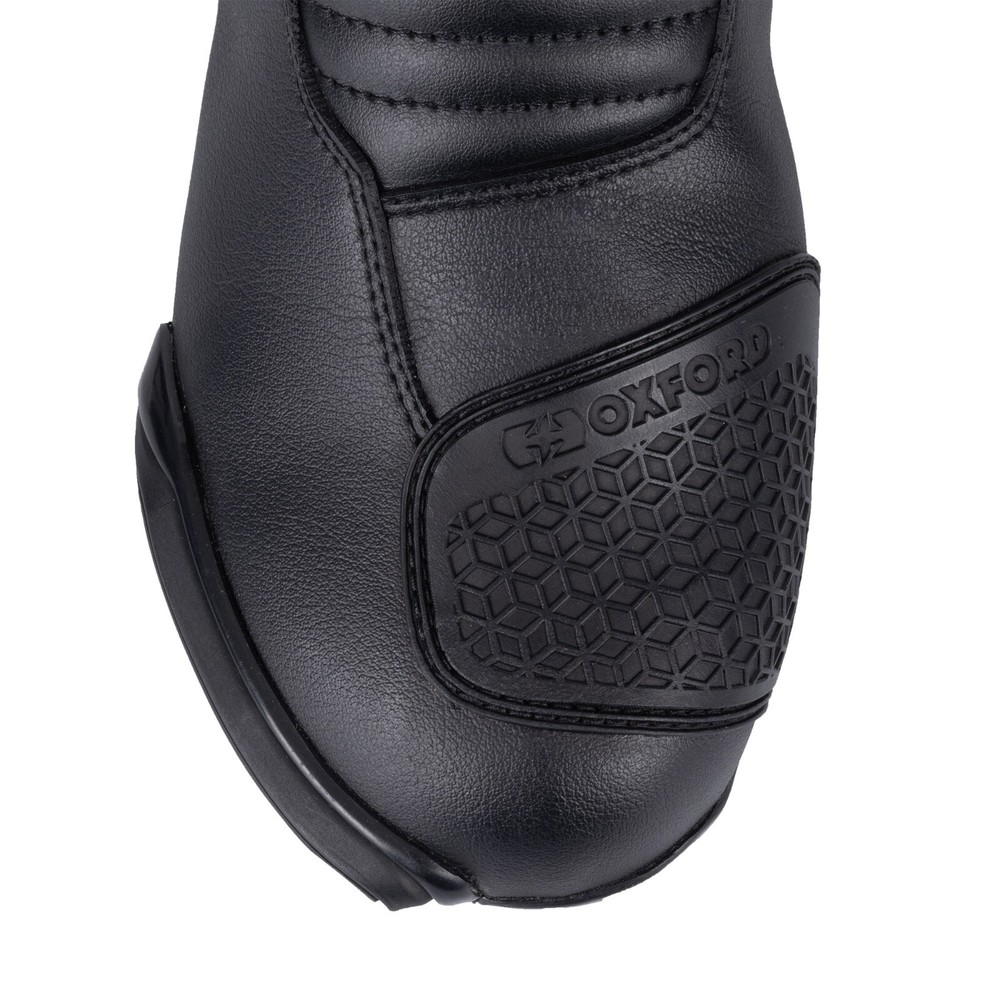 Oxford Code 1.0 Mid D2D Waterproof CE Level 2 Armoured Motorcycle Boot - Black