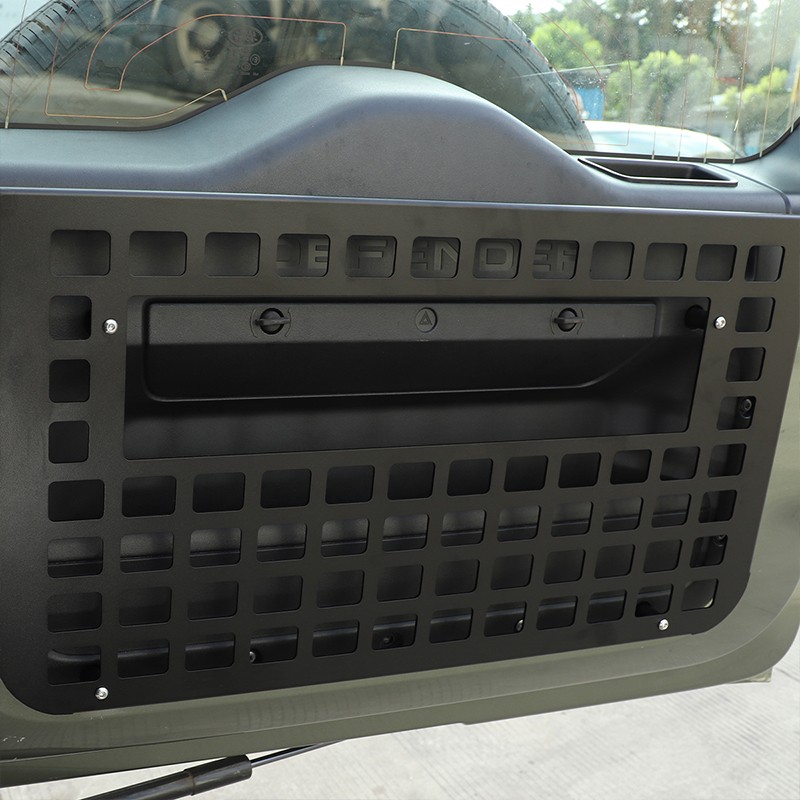 Rear Door Tailgate Table Storage Shelf Molle Panel For LR Defender L316 20+