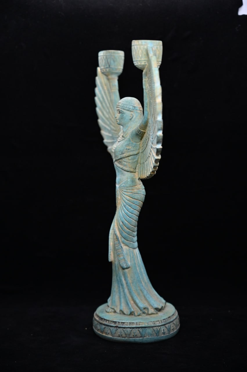 Rare Statue of The Goddess winged Isis Authentic Ancient Egyptian Antiquities BC