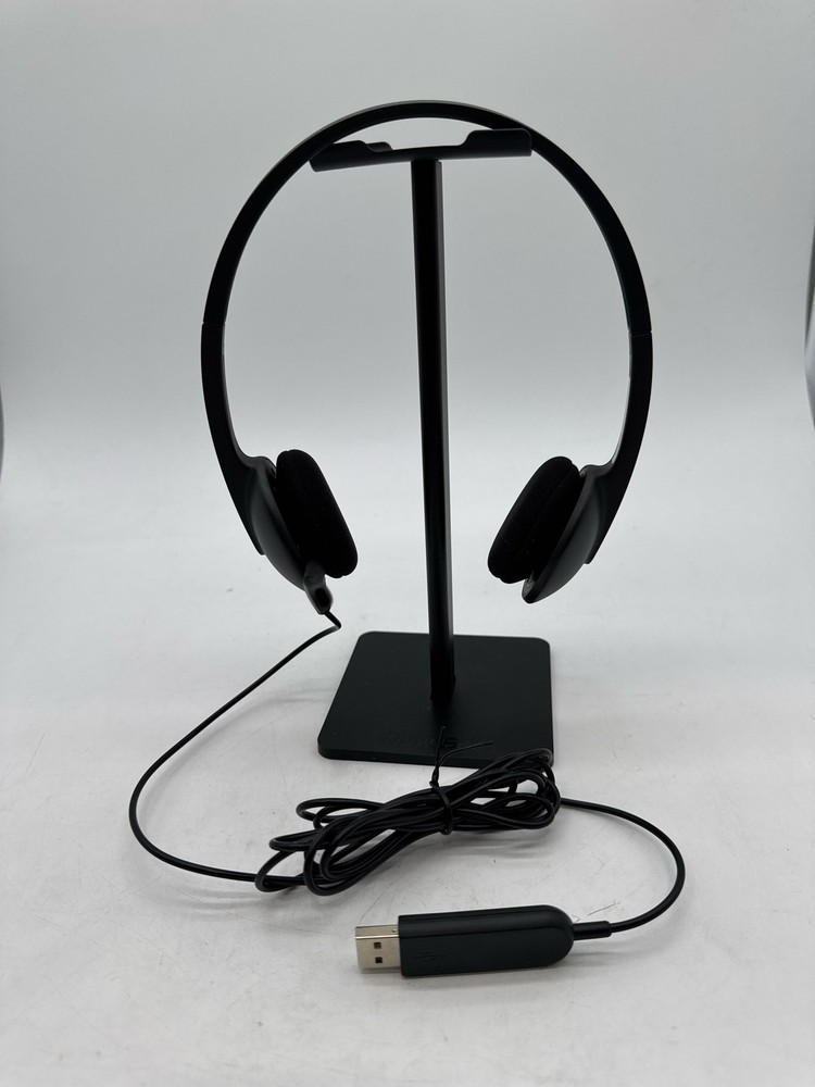 Logitech USB Stereo Headset H340 Black for Windows and Mac