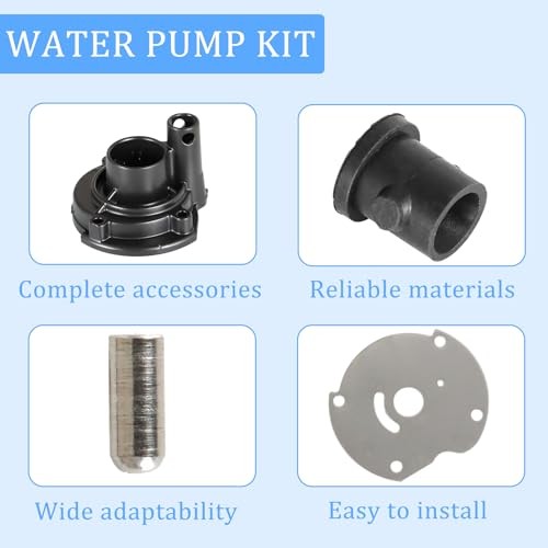 Water Pump Kit Replacement for 382296 Johnson Evinrude Outboard 1964-1973