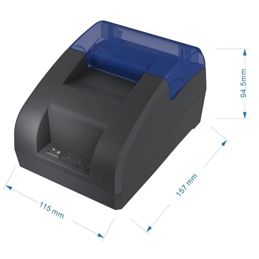 Desktop Bluetooth-compatible Wireless Thermal Portable Printer Receipt Bill POS