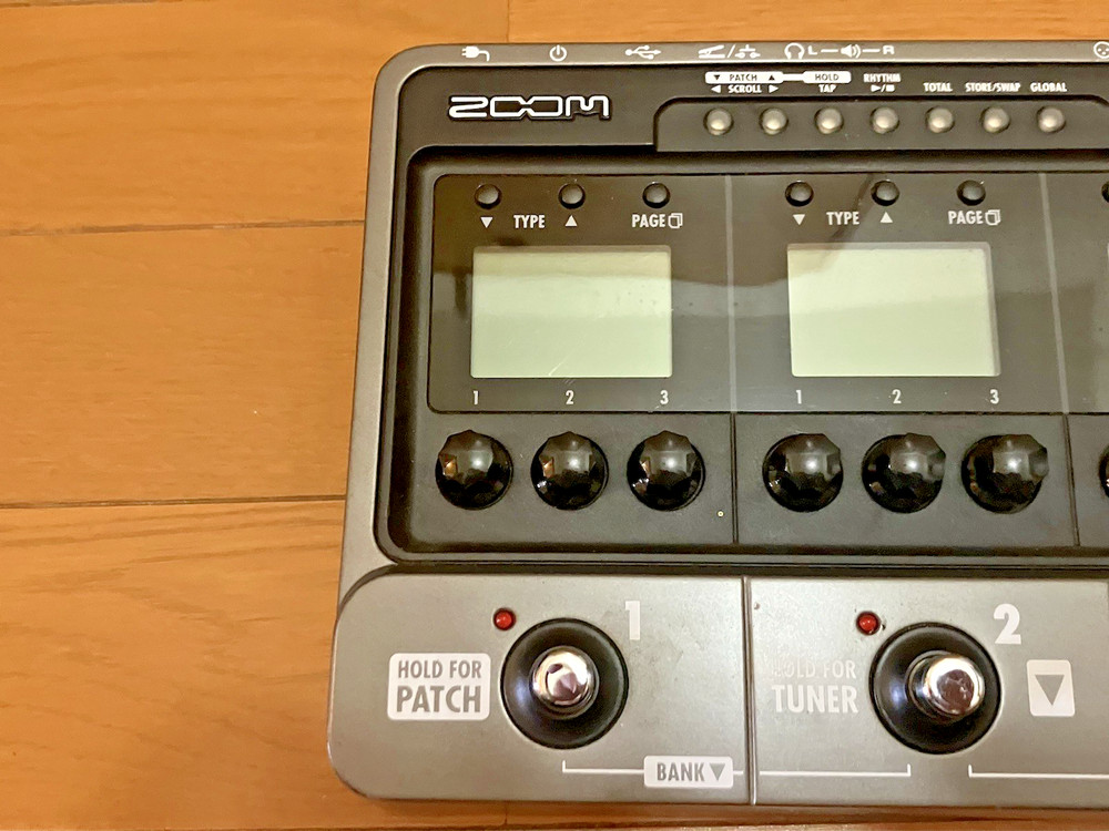 Zoom G3 Guitar Multi Effects Processor w/ Adapter Multi Effects Used From Japan