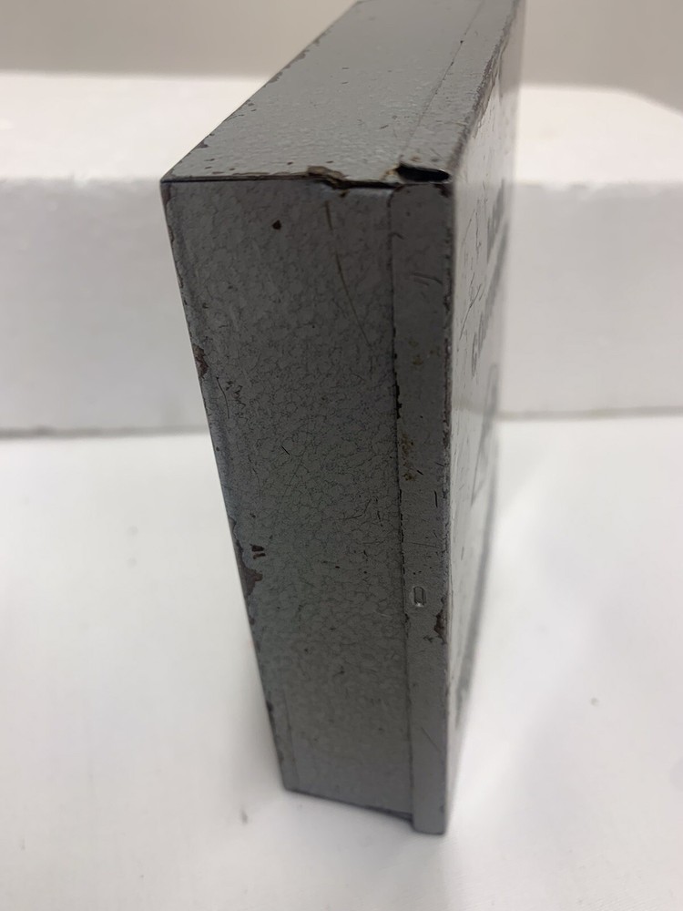 Whitman & Barnes Drill Container Plymouth Mich. Incomplete Partial