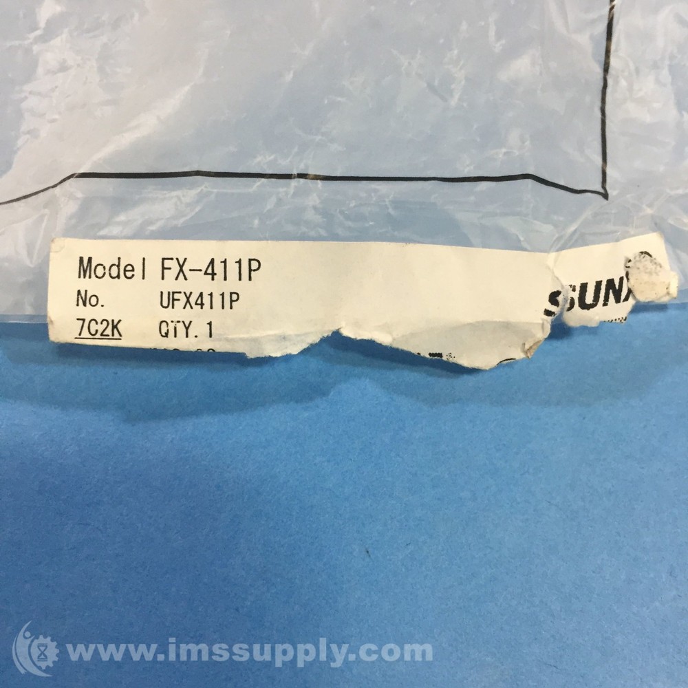 SUNX FX-411P Digital Fiber Optic Sensor FNOB