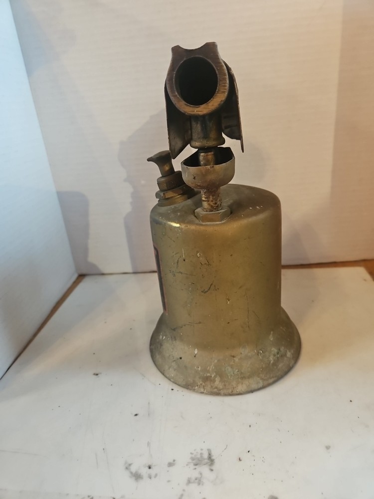 Vintage Brass Blow Torch Untested