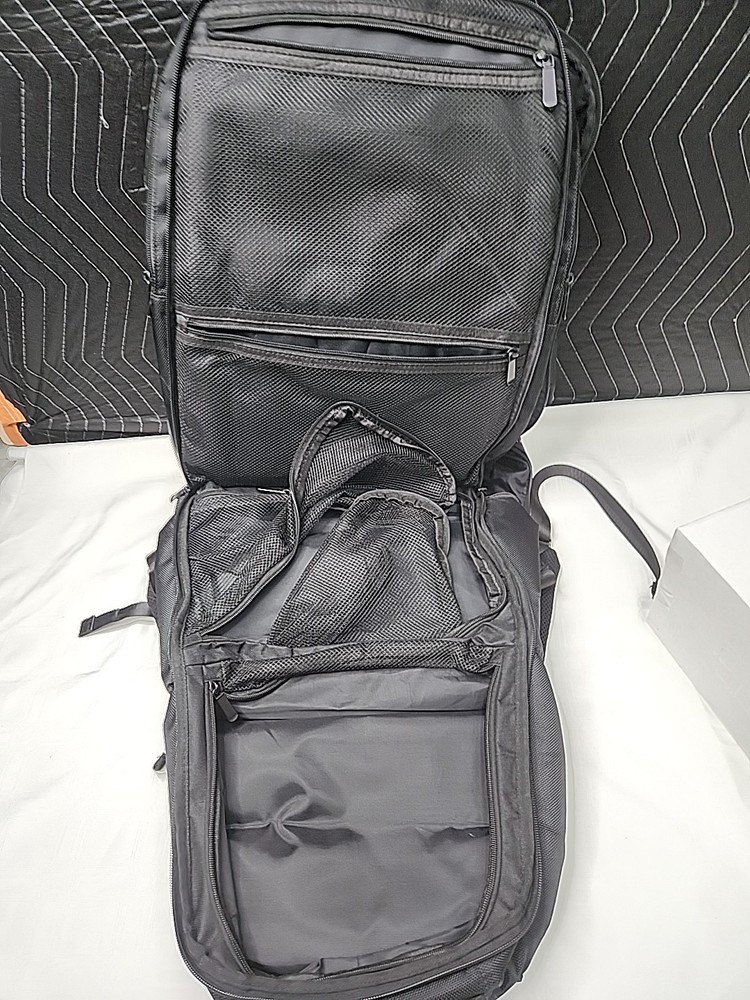 SP Black Backpack /lots Of Space