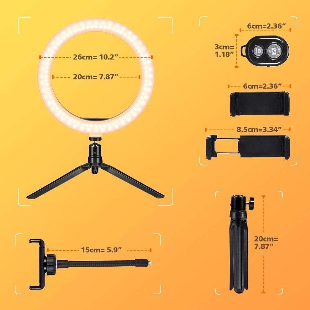 Live Streaming and Beauty LED Ring Light