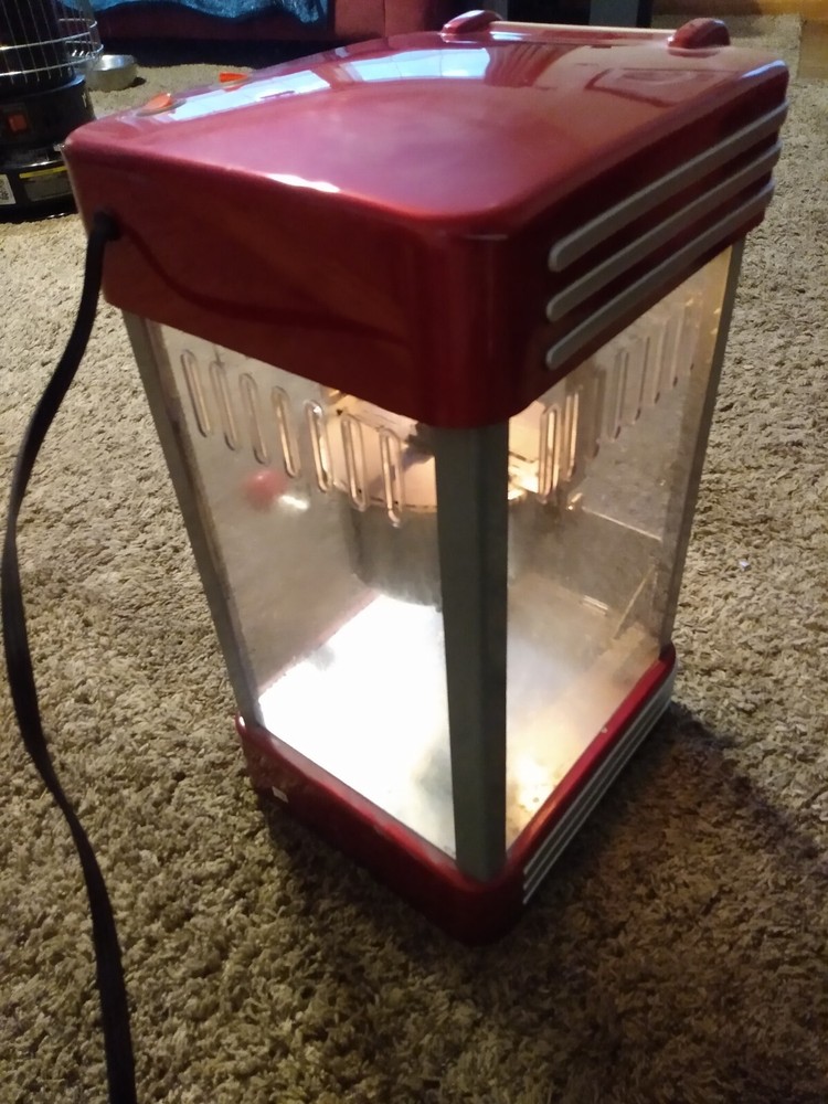 Nostalgia Electrics Kettle Popcorn Maker Retro Series