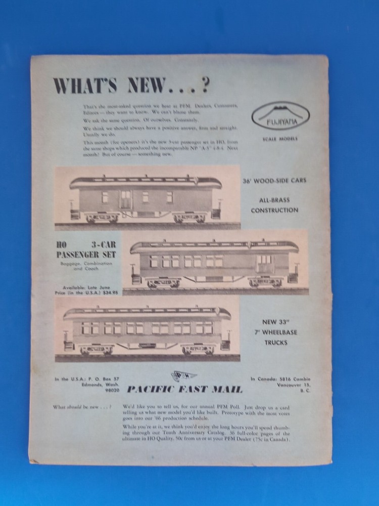 Model Railroader Magazine June 1963 Issue