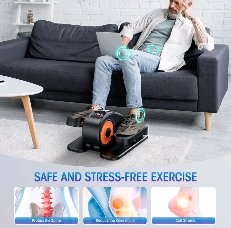 Under Desk Elliptical Machine, Fully Assembled