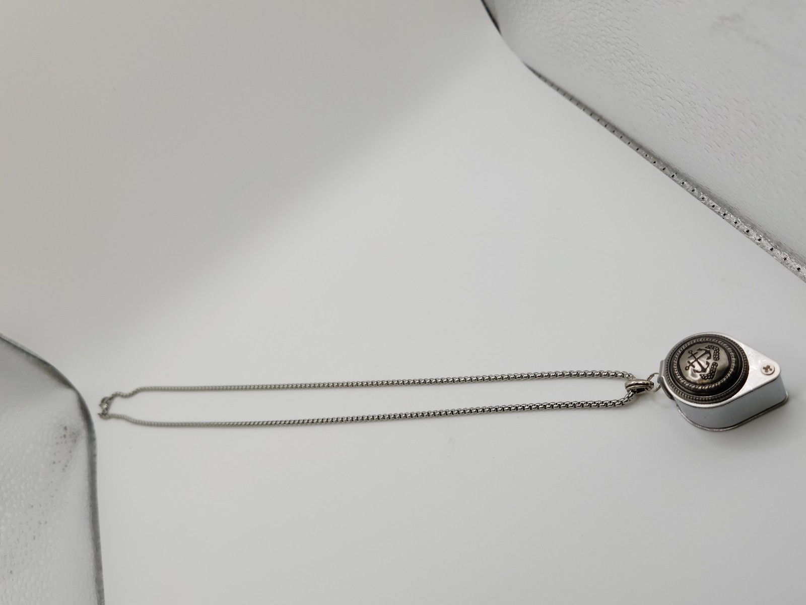 30× Jewelers Loupe Necklace Magnifier Loop Magnifying Glass Jewelry Nautical