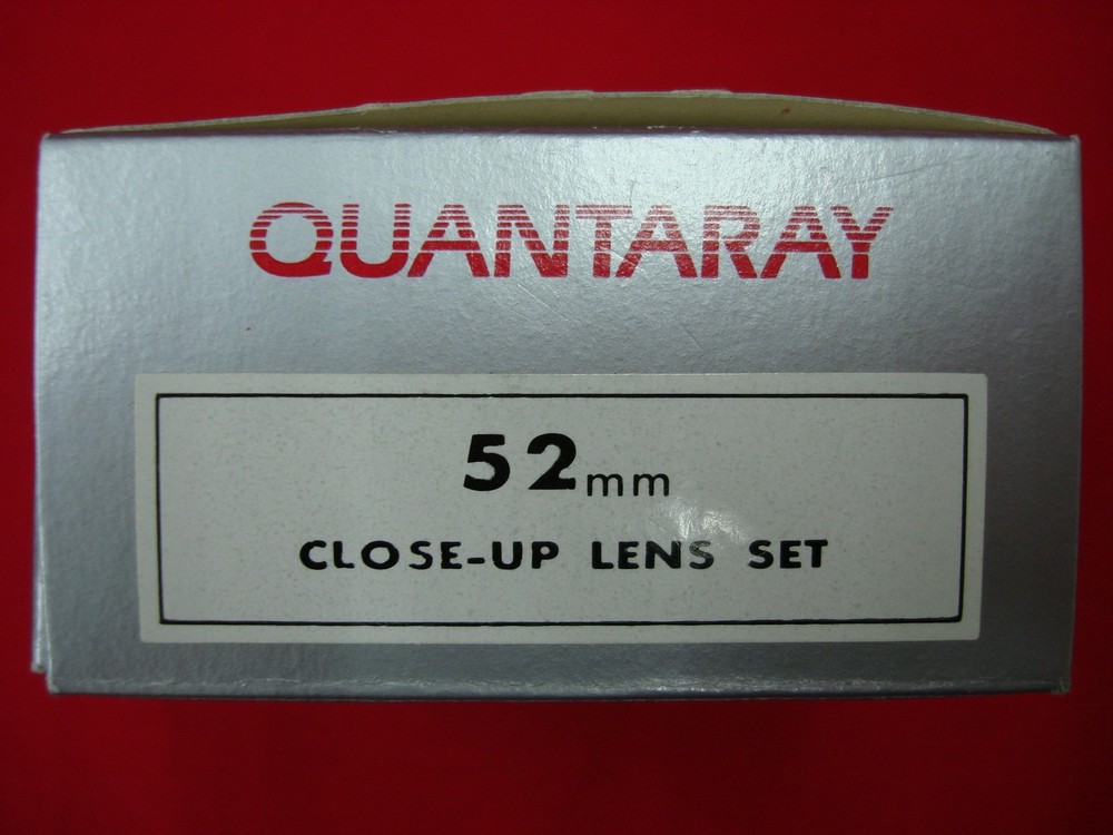 QUANTARAY 52mm CLOSE-UP LENS SET & KALIMAR CAMERA BAG