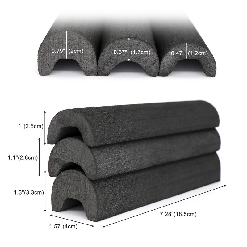 3 Size EVA Foam Cheek Weld Pad Buttstock Comb Raiser Adjustable Insert