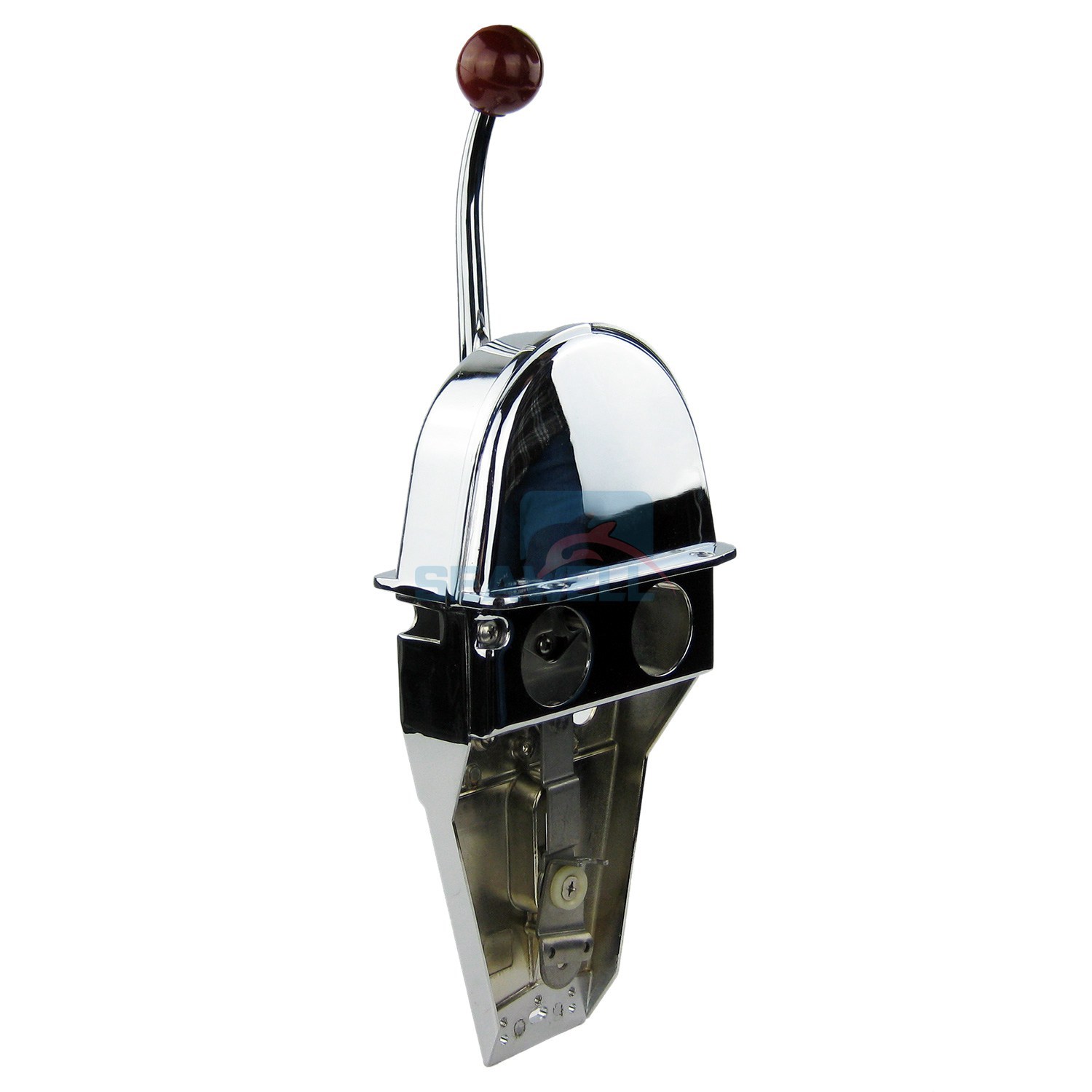 Universal Boat Single Lever Marine Engine Control Handle Top Mount Zinc Alloy