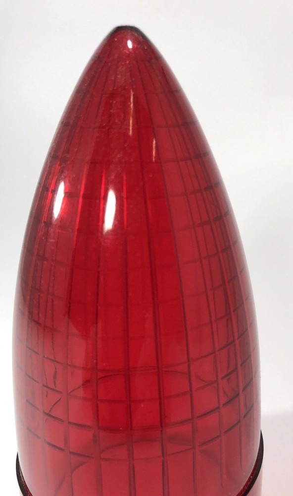 Pair (2) Red Tail Light Replacement Lens For 1959 Cadillac