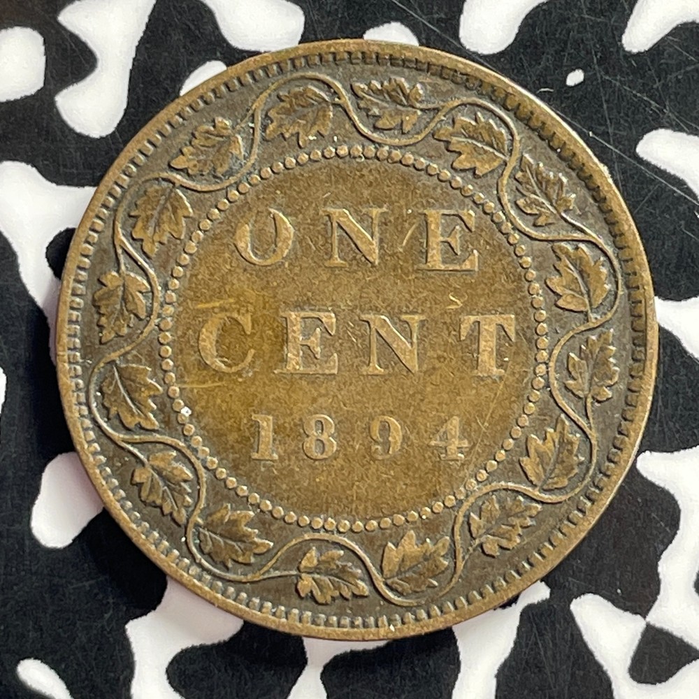 1894 Canada Large Cent Lot#C2321 Key Date!