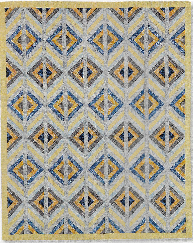 Broken Diamonds Quilt quilting pattern instructions