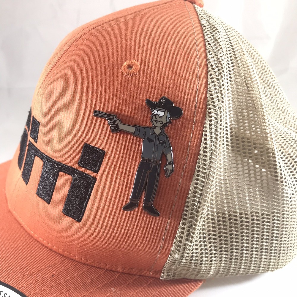 Sheriff Rick, Hat Pin, Lapel Pin, Talking Dead