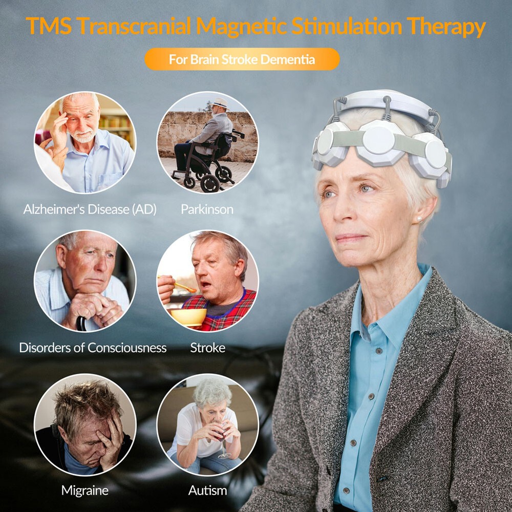 Transcranial Magnetic Stimulator rTMS Device for Nerve & Cognitive Function