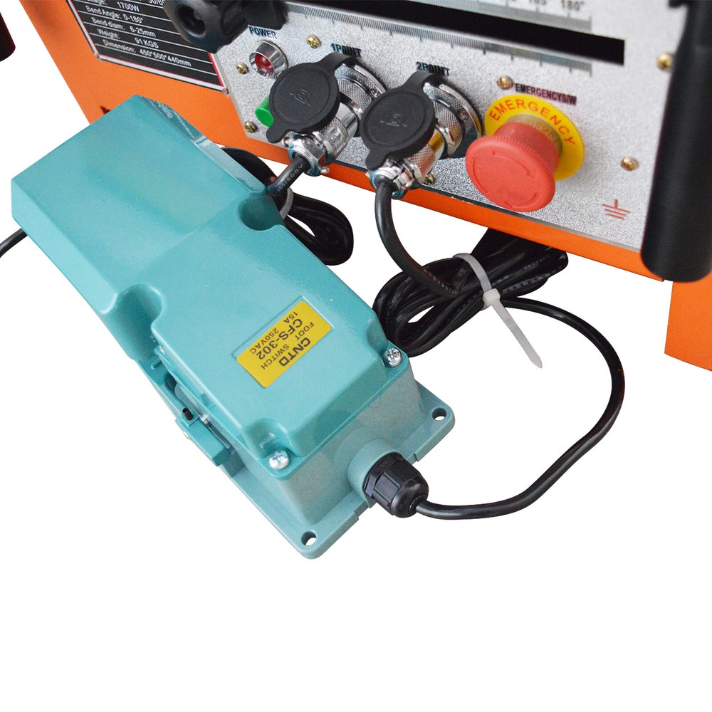 Electro-hydraulic Table Steel Bending Machine Cutting Machine Hoop Bender 220V