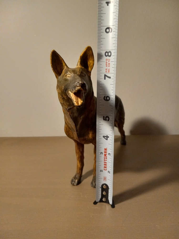 Early Celluloid Plastic German Shepherd Figure