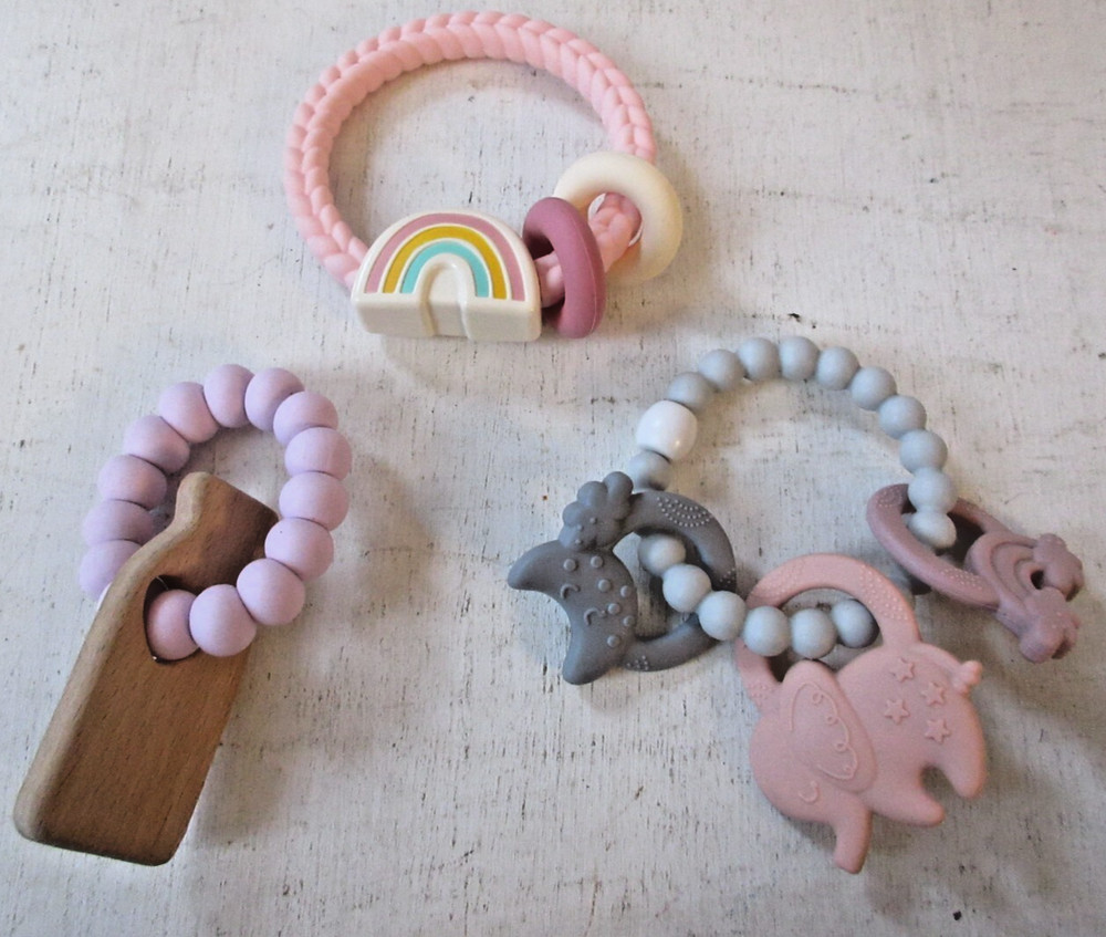 Itsy Bitsy  & More Teethers Baby Toy Lot Bundle