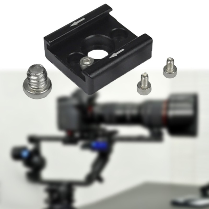 Universal Camera Cold Shoe Mount Base for Microphone and LED Light Accessories