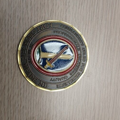 Command Sergeant Major Award For Excellence NSA Ft Meade Army Challenge Coin