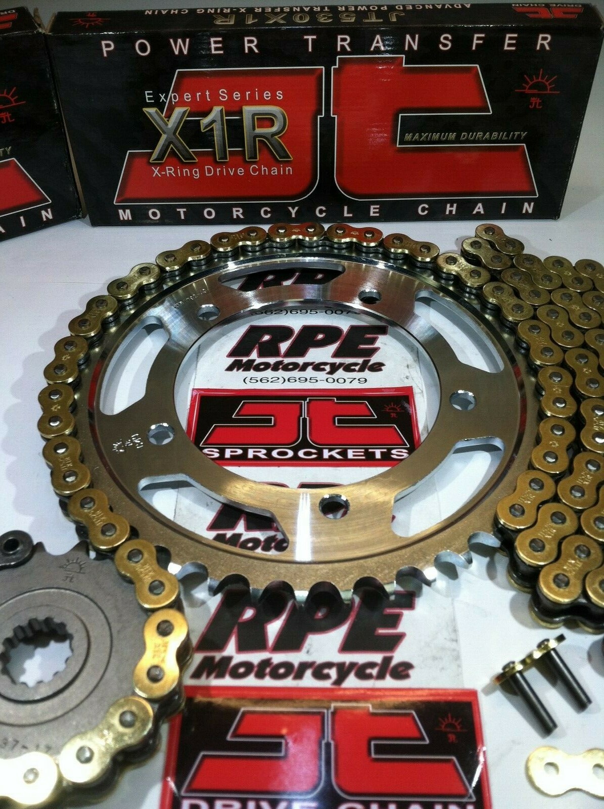 2009-2021 Kawasaki EX650R Ninja 650 JT X-Ring 520 Chain and Sprockets Kit