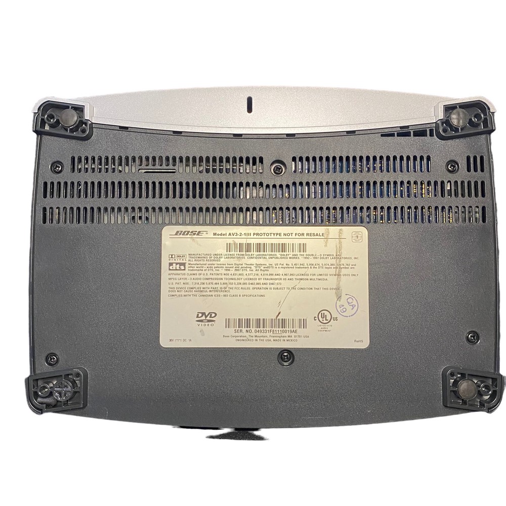bose av3-2-1 iii media center Prototype