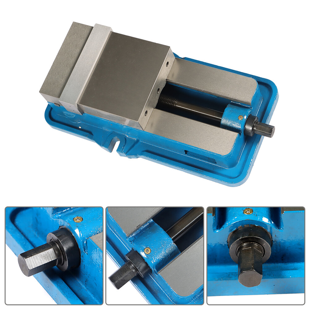 6" Lockdown CNC Milling Machine Vise .002“Precision