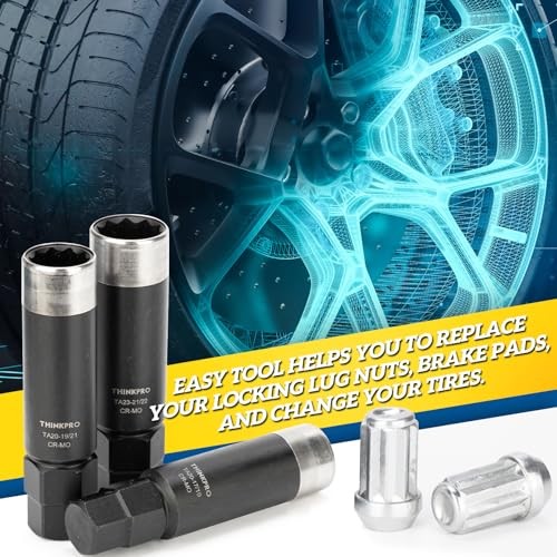 10 Spline Lug Nut Socket,Nut Socket Compatible with Bimecc 10-Spline 3 Pieces