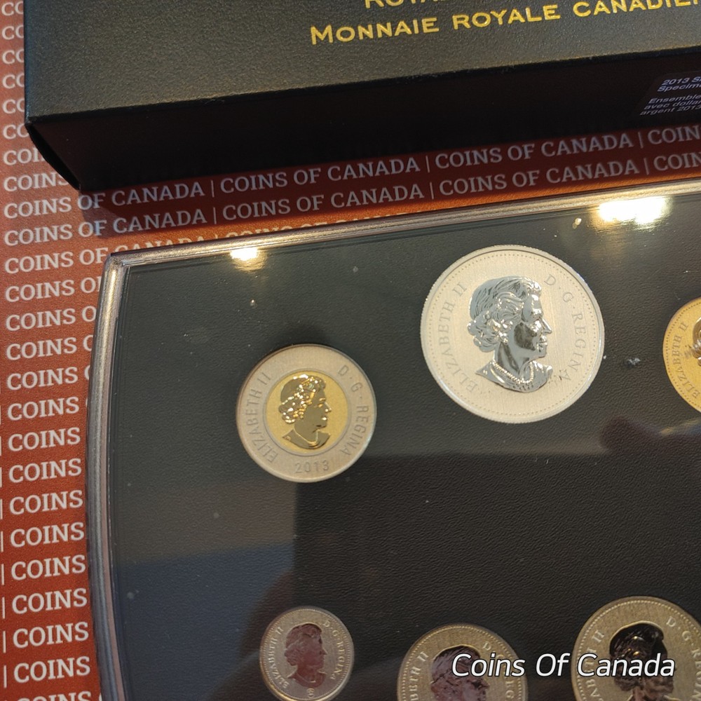 2013 Canada Special Edition Silver Dollar Specimen Set #coinsofcanada