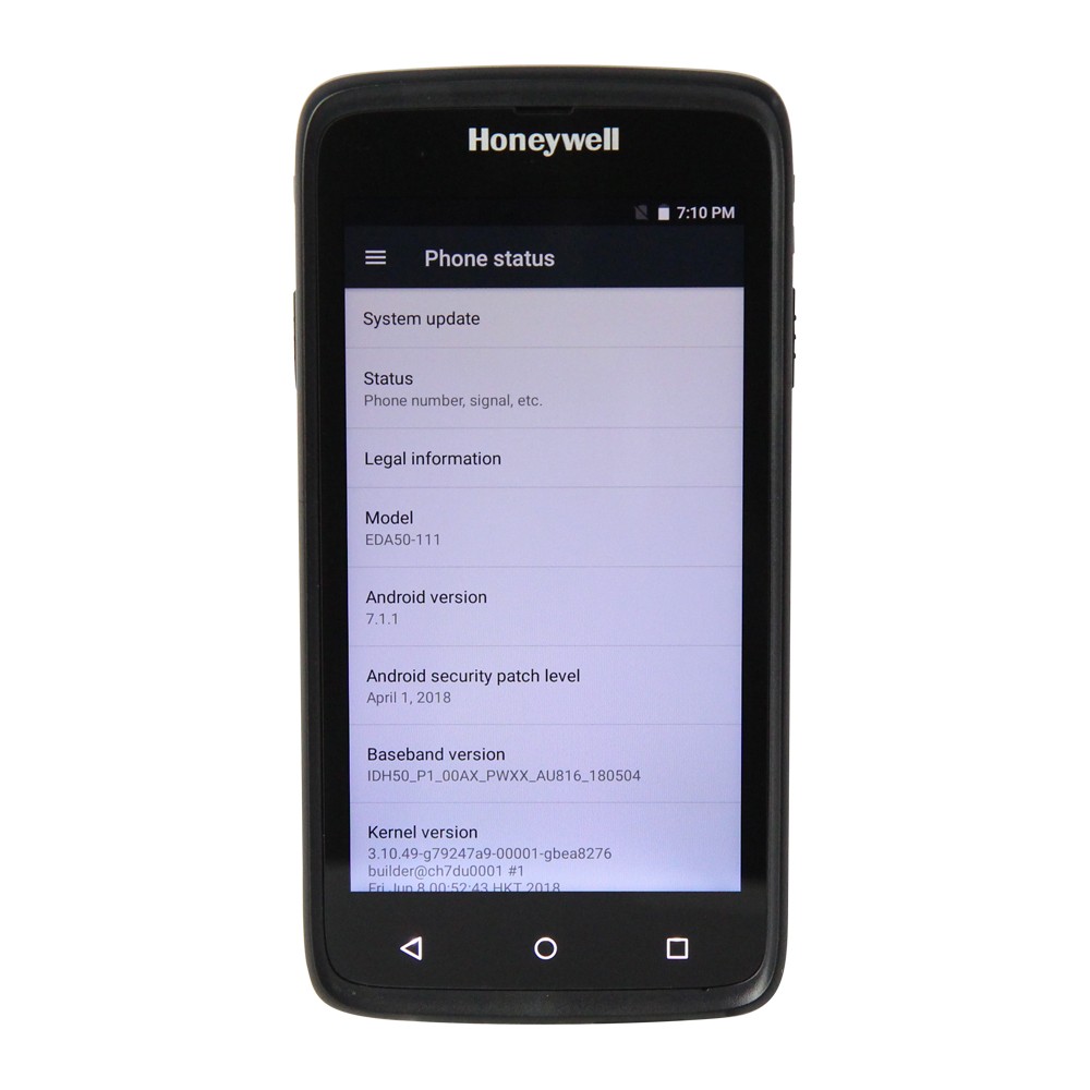 Honeywell EDA50 Android GMS Mobile Computer Barcode Scanner EDA50-111-211-1
