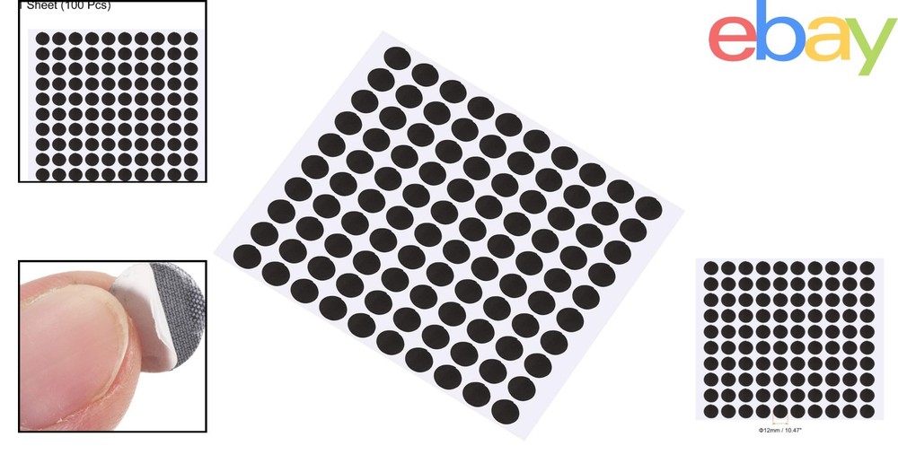 Pool Table Practice Stickers, 100 Self-Adhesive Dots for Accurate Positioning