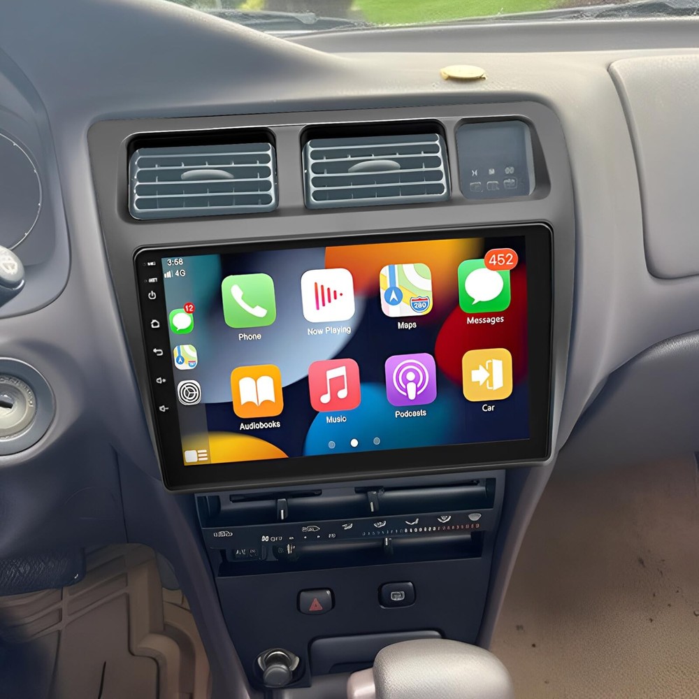 Android 13 Double Din Car Stereo CarPlay Android Auto 9in Touchscreen Bluetooth